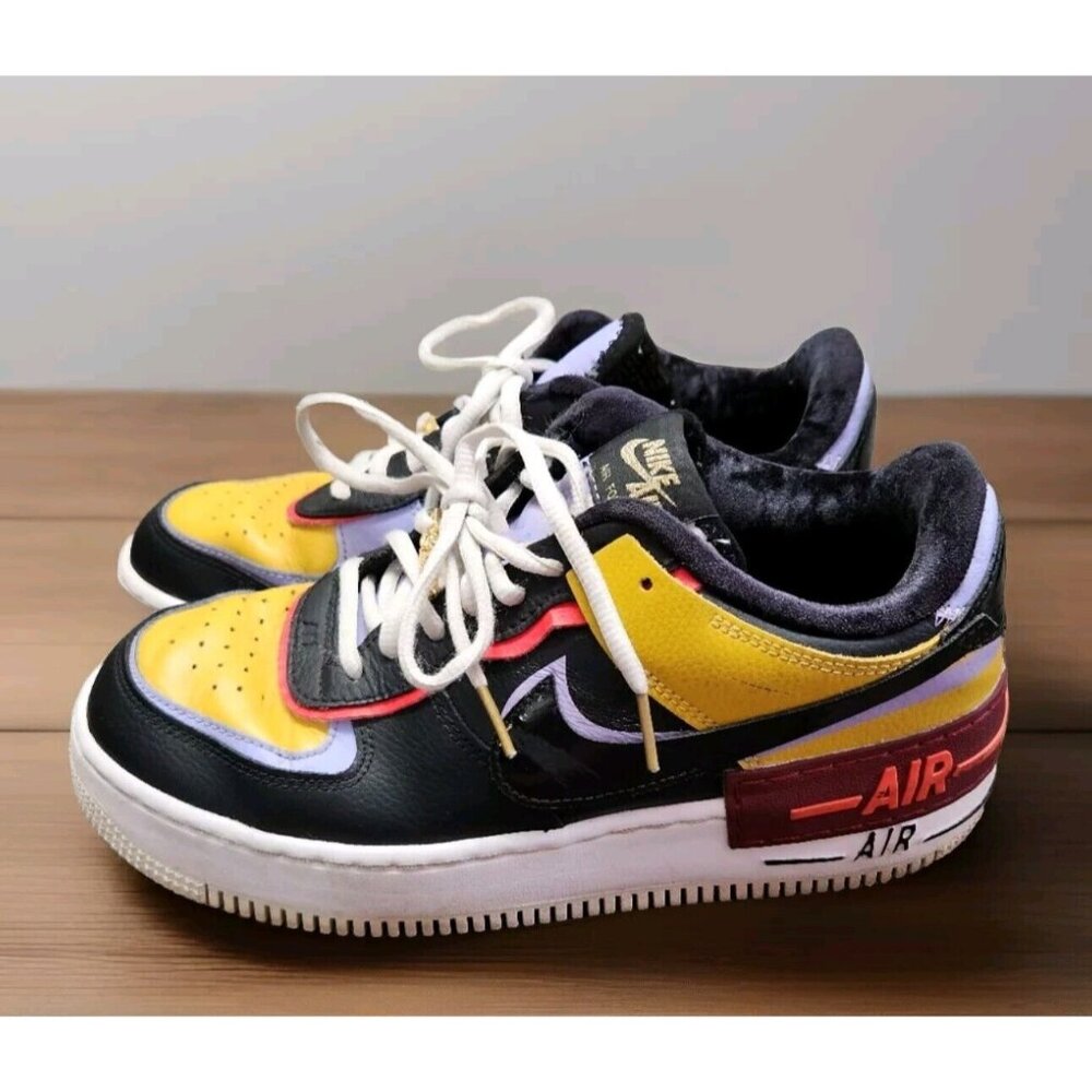 Nike Air Force 1 Sneakers Sisterhood Shadow Womens Size 8.5 D06114-700